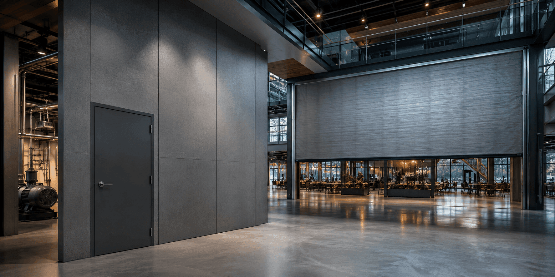 Fire-Rated Walls vs Fire Curtains: Where Does Each Fit?