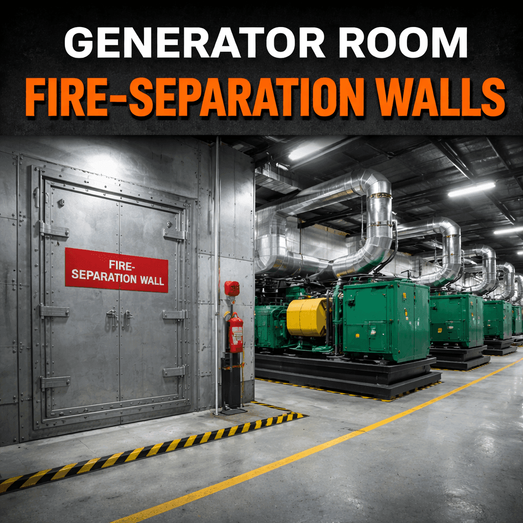 Generator Room  Fire-Separation Walls