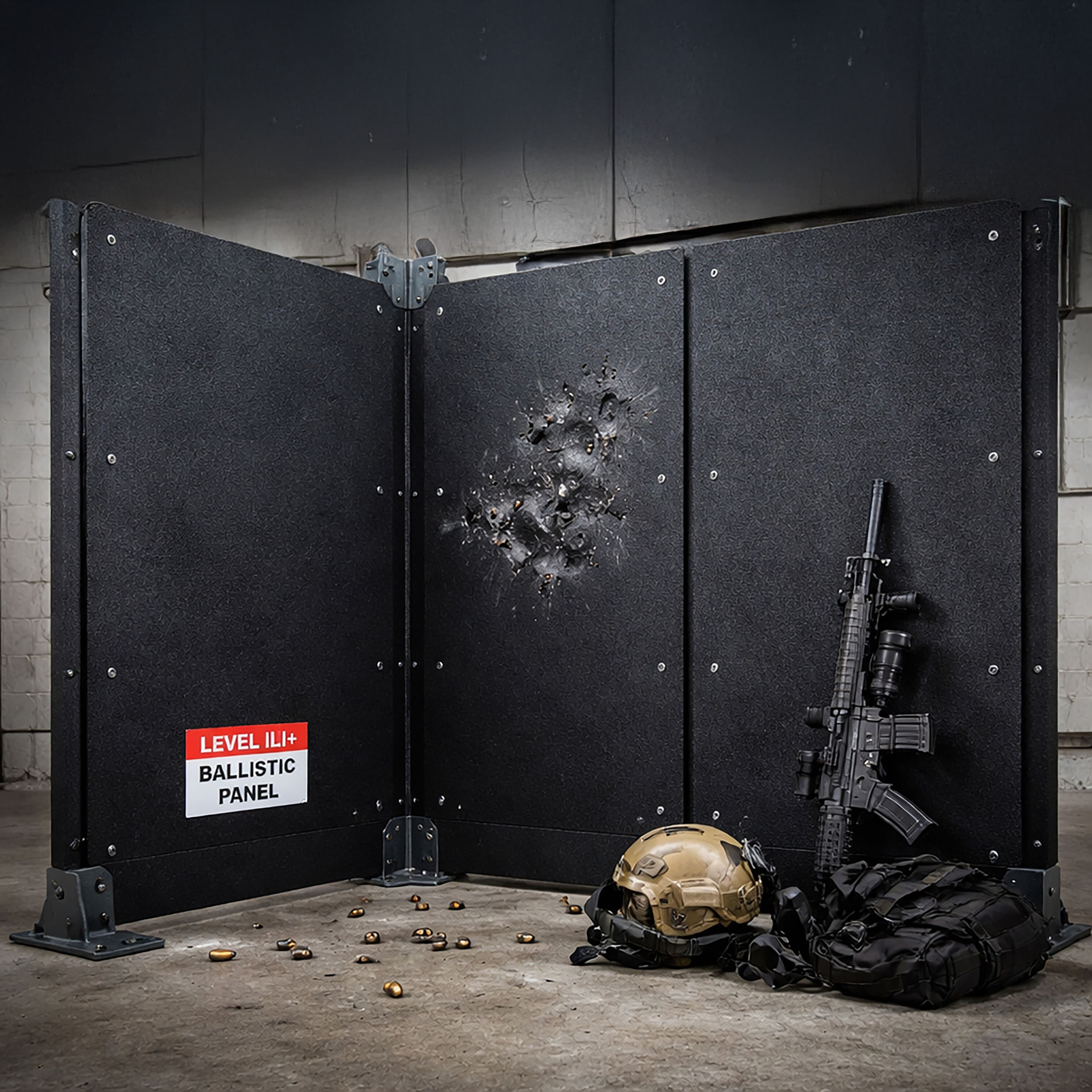 Ballistic-Grade Protective  Wall Panels
