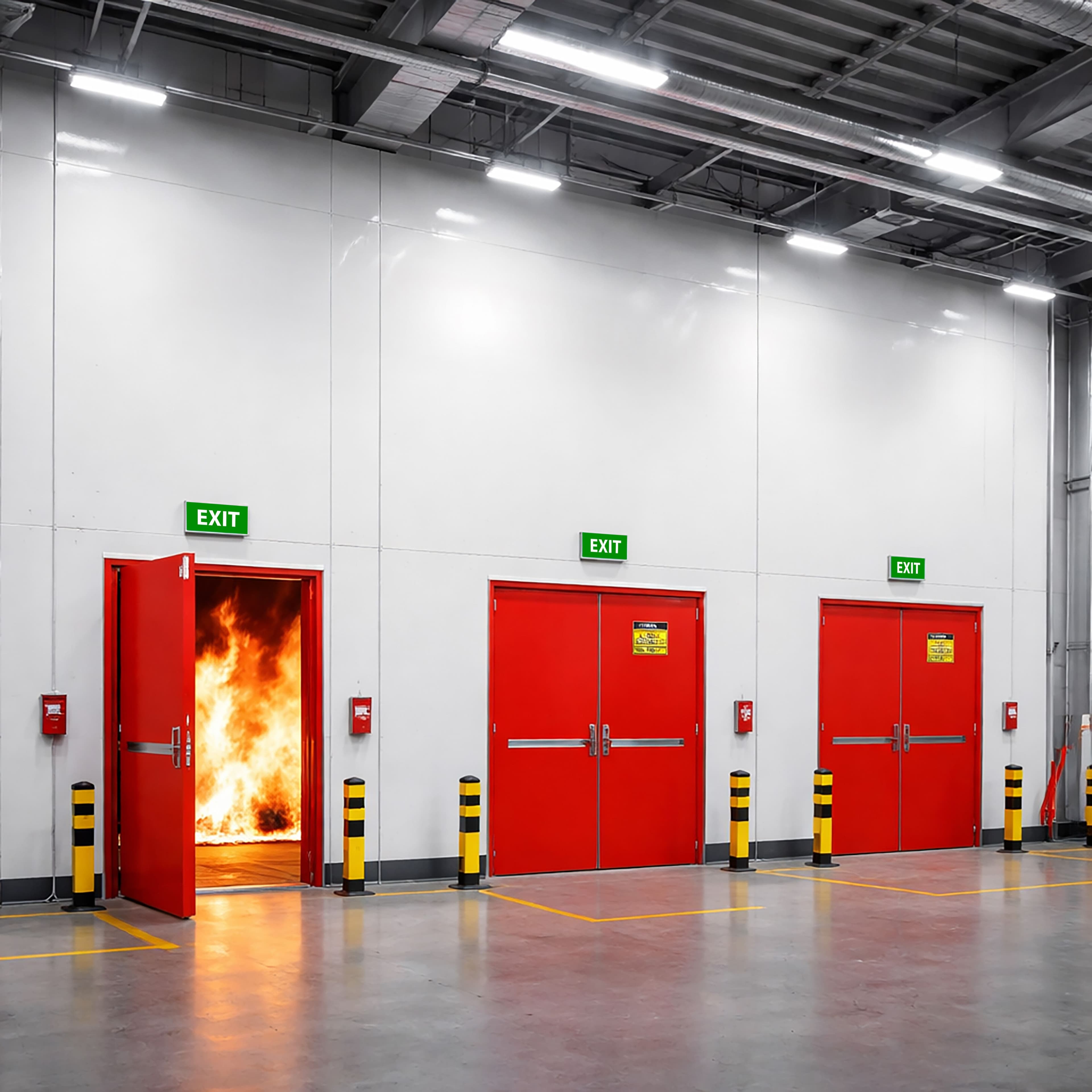 Industrial Fire Compartmentation Walls