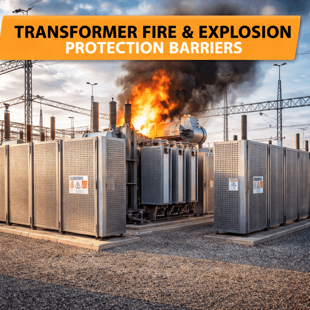 Transformer Fire & Explosion Protection Barriers