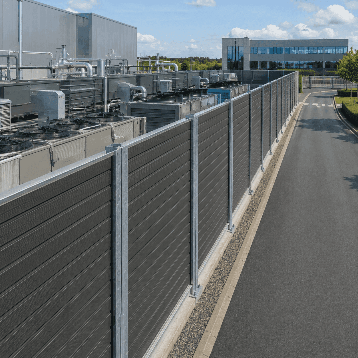 Applications for Acoustic Attenuation Barrier Walls