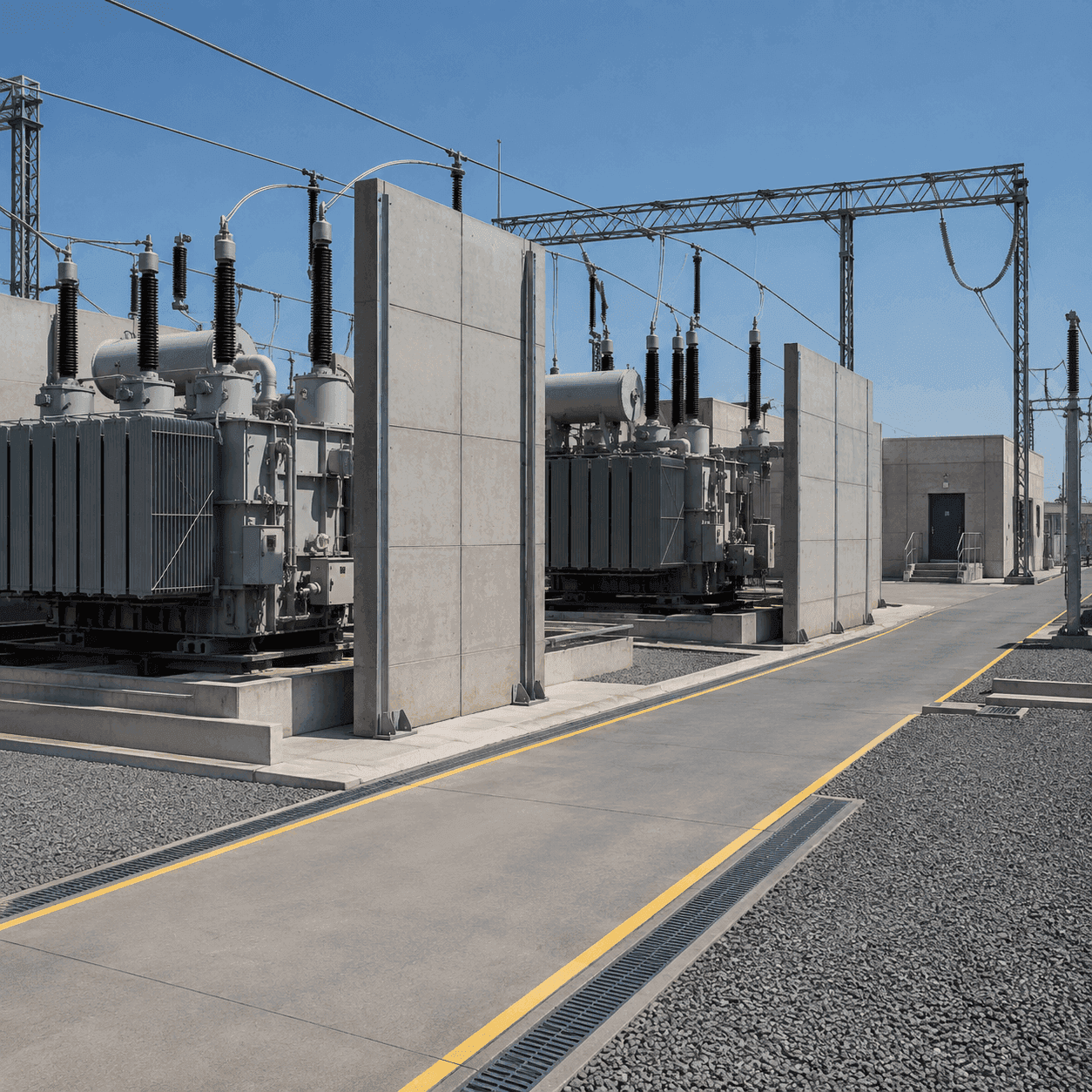 Where Transformer Protection Barriers Are Applied
